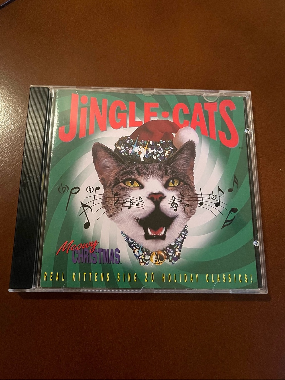 2/$10 Jingle Cats Holiday CD - Real Kittens Sing 20 Holiday Classics!